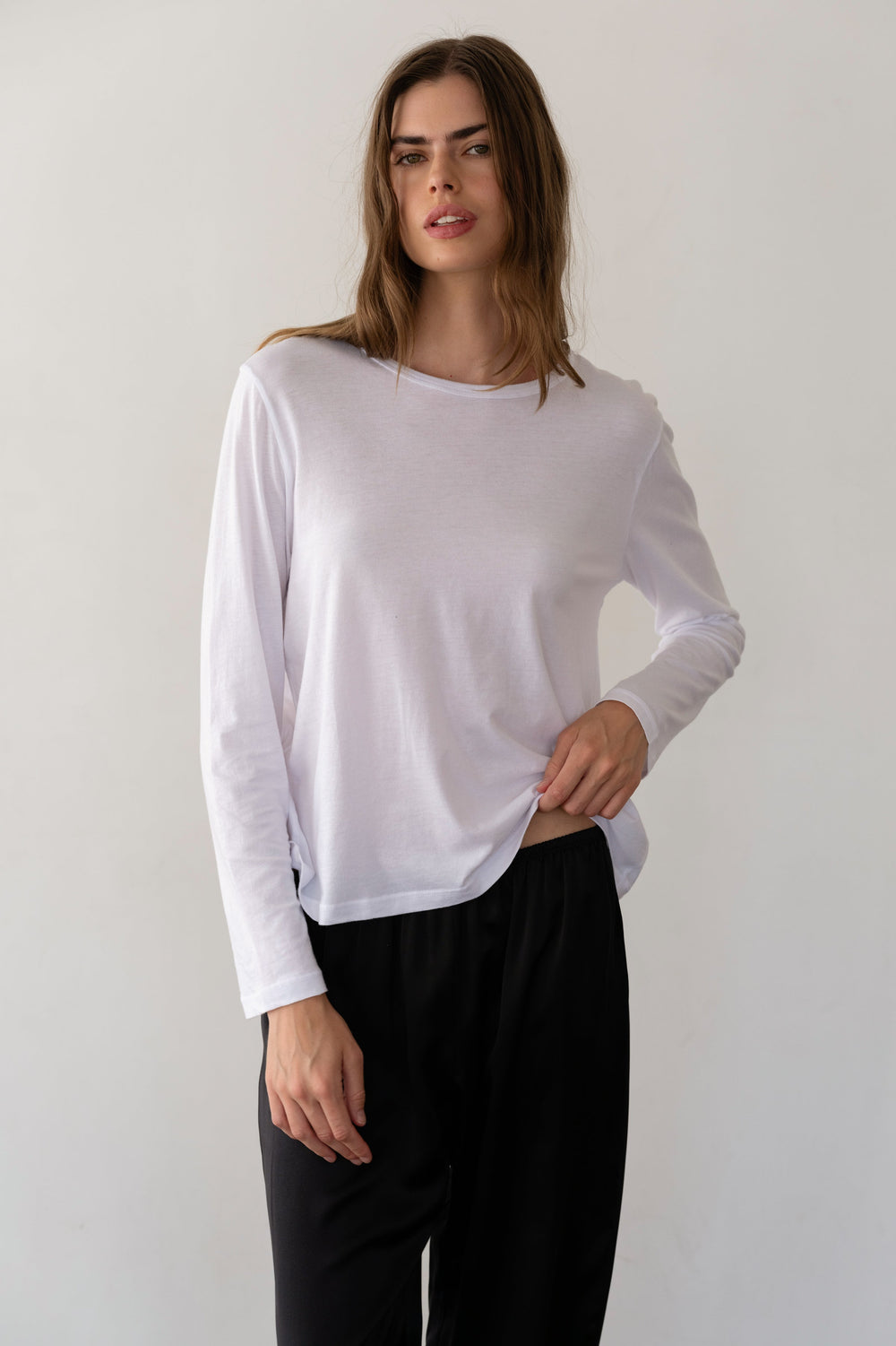 DONNI Powder Jersey Long Sleeve - Powder