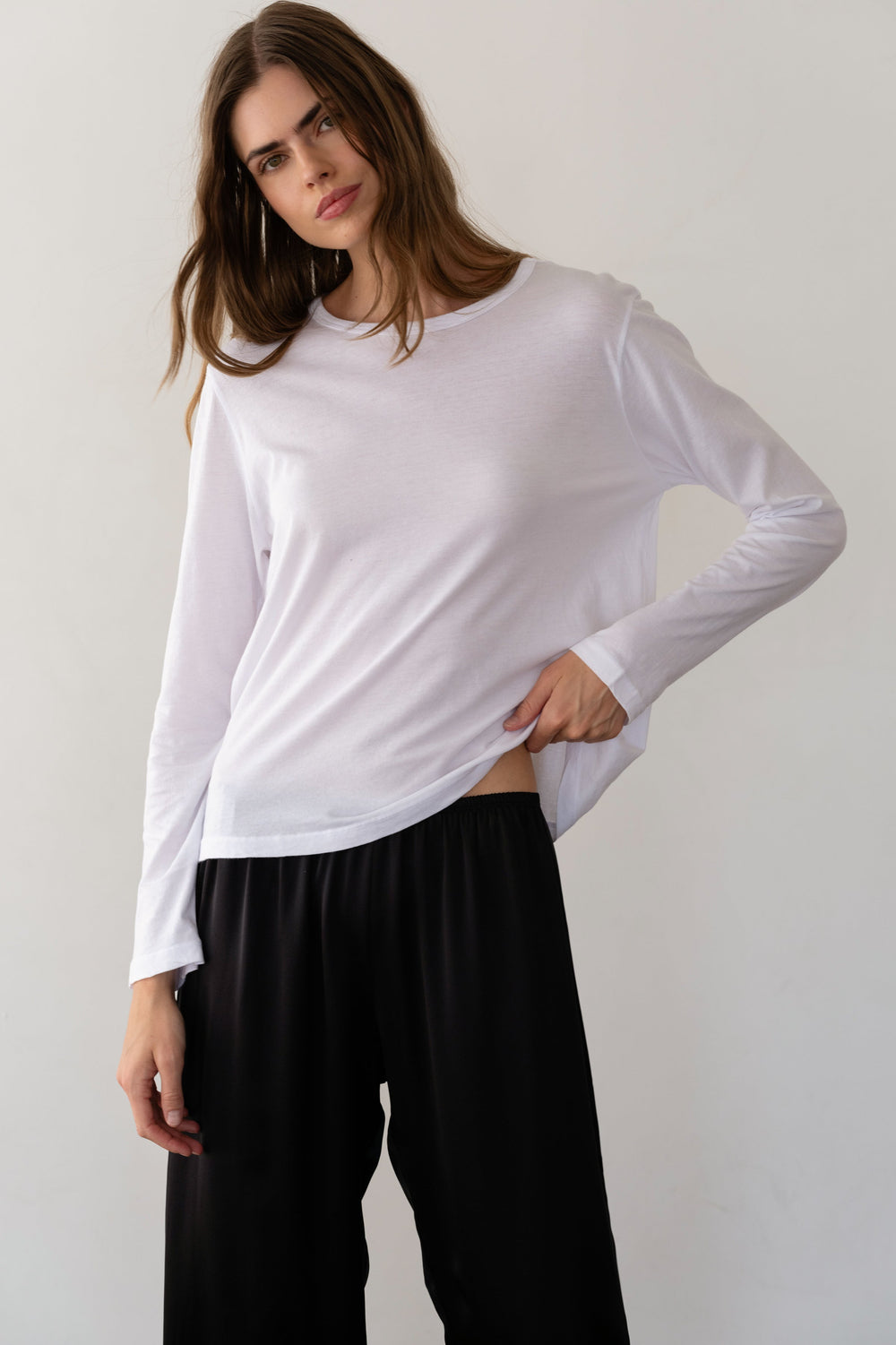 DONNI Powder Jersey Long Sleeve - Powder
