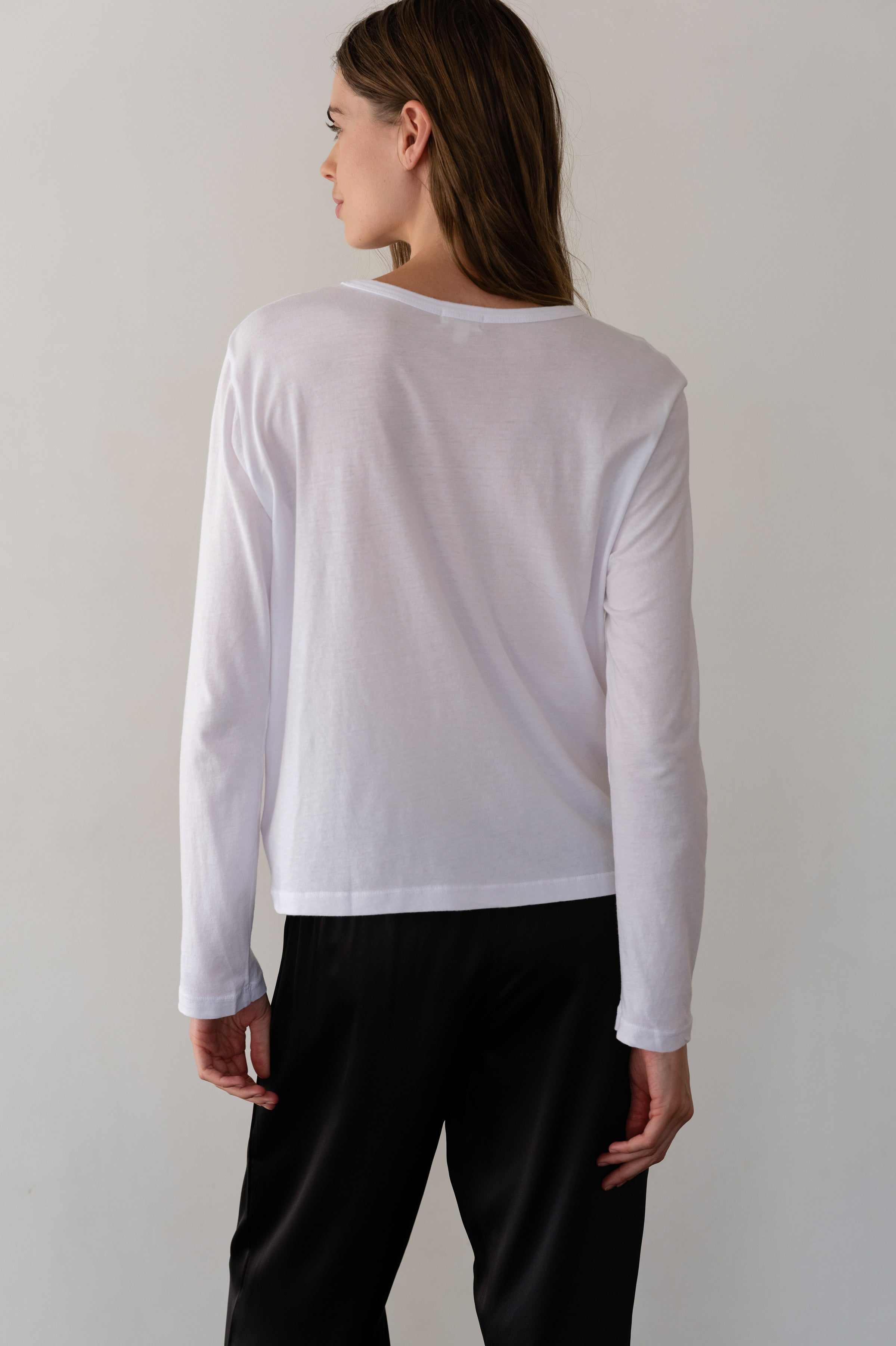 DONNI Powder Jersey Long Sleeve - Powder