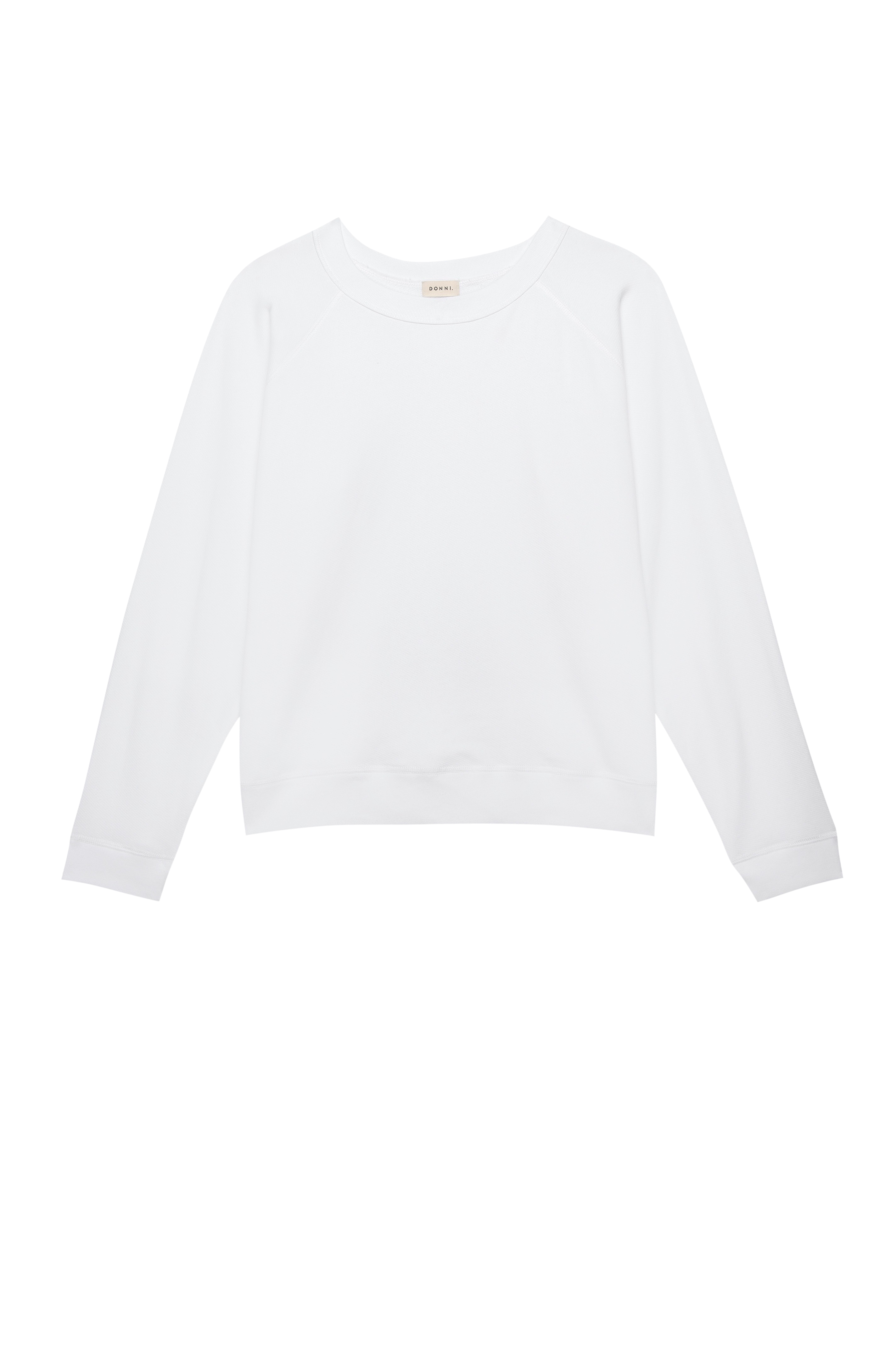 DONNI Powder Eco-Terry Crewneck - Powder