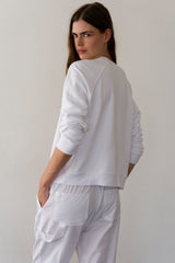 DONNI Powder Eco-Terry Crewneck - Powder