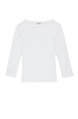 DONNI Powder Baby Rib Boat Neck - Powder