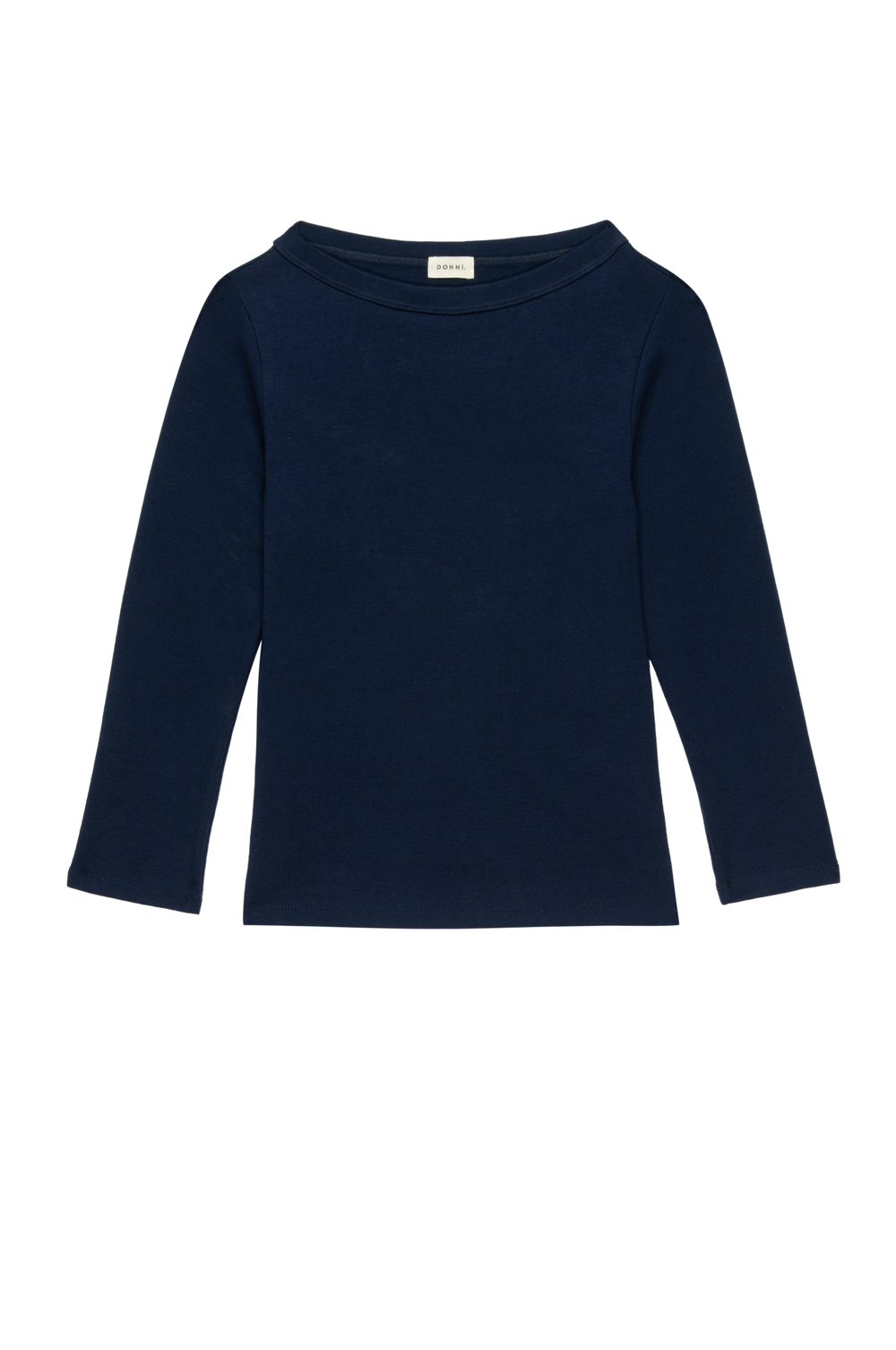 DONNI The Baby Rib Boat Neck - Navy