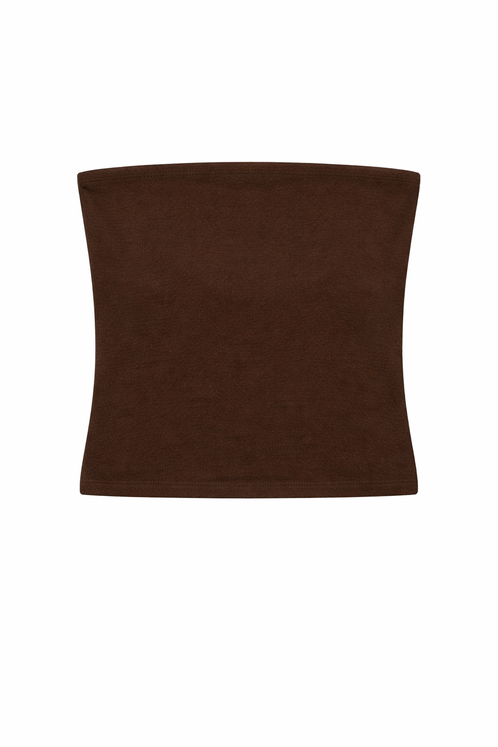 DONNI The Baby Rib Tube Top - Espresso