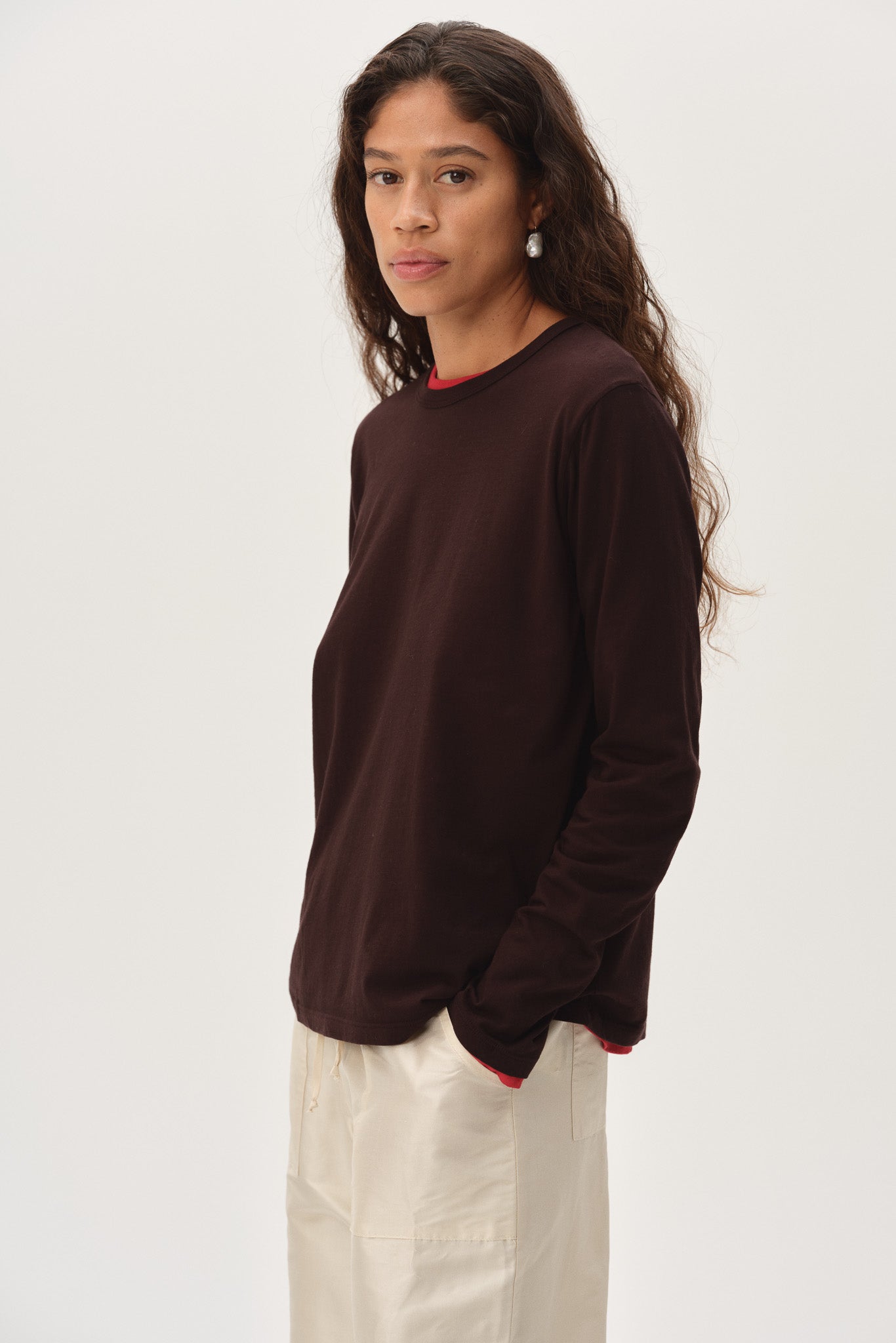 DONNI The Jersey Long Sleeve - Espresso