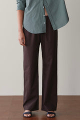 DONNI The Pop Simple Pant - Espresso