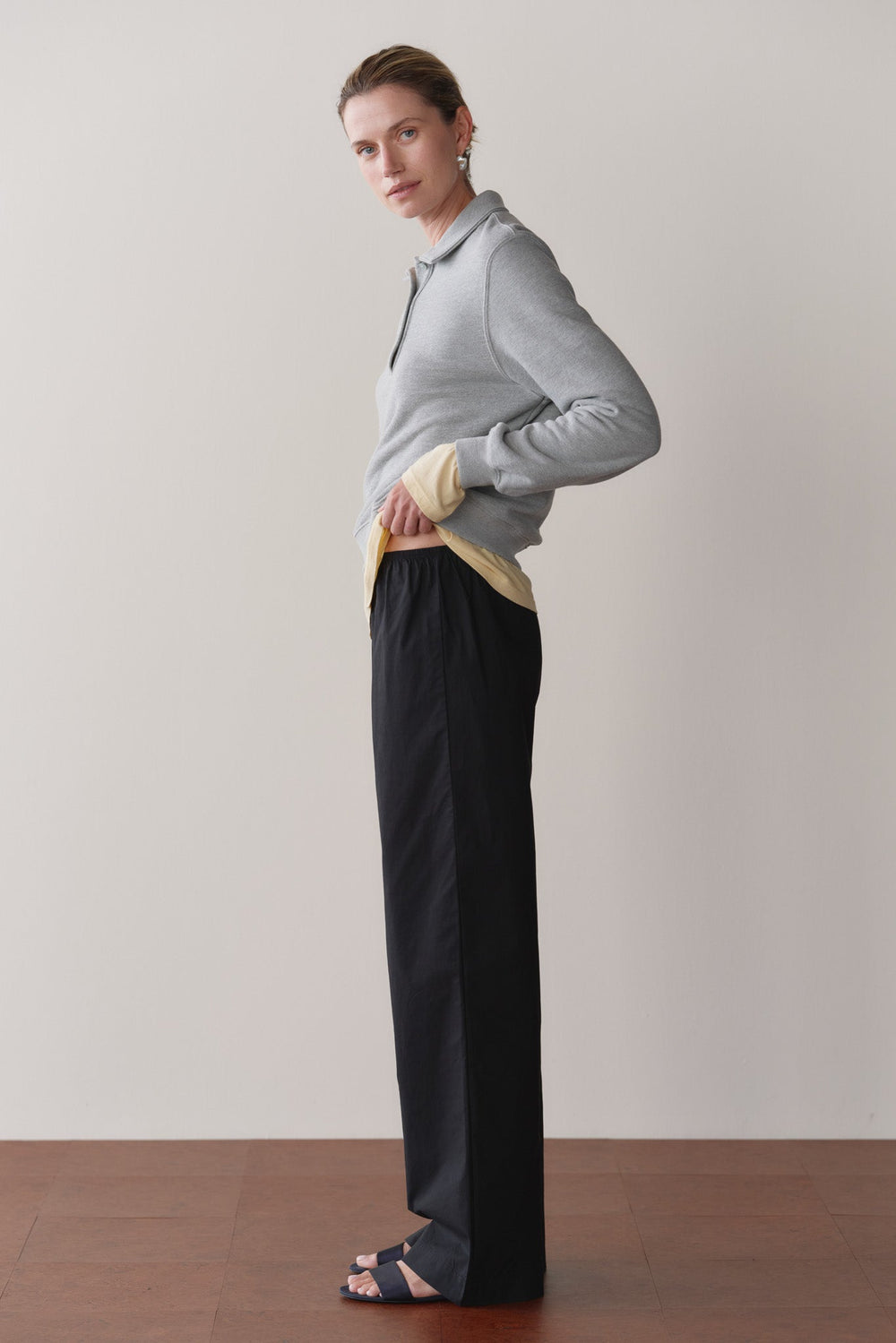 DONNI The Pop Simple Pant - Jet