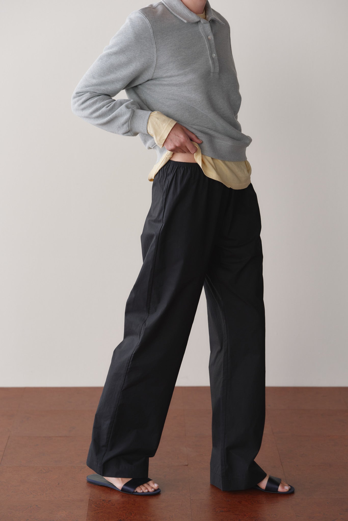 DONNI The Pop Simple Pant - Jet