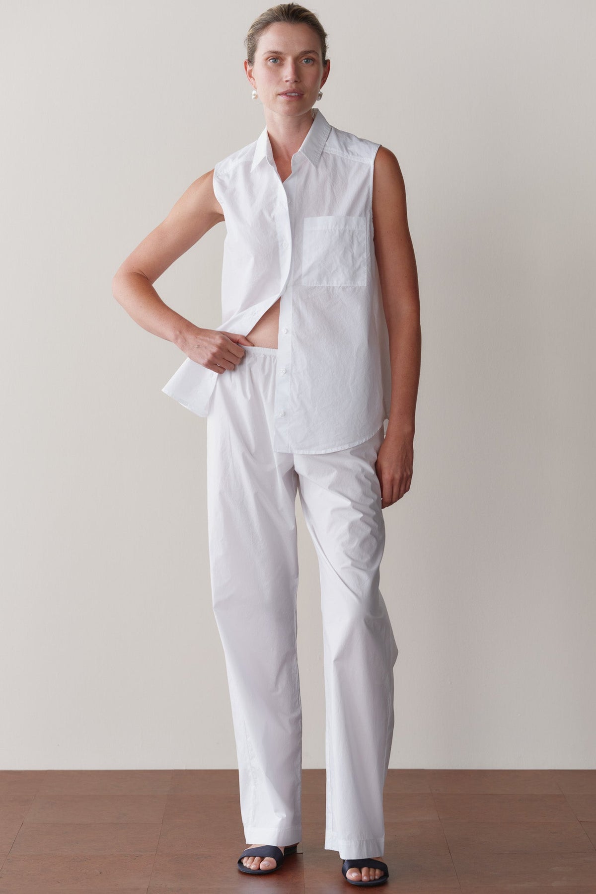 DONNI Powder Pop Simple Pant - Powder
