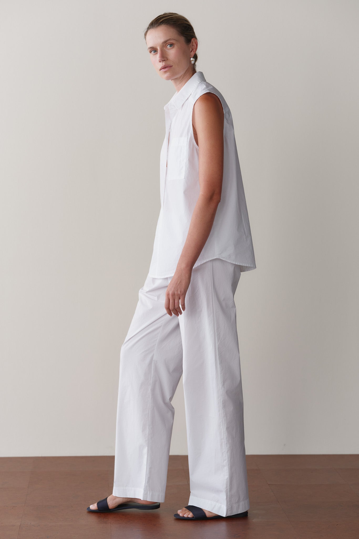 DONNI Powder Pop Simple Pant - Powder