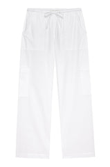 DONNI Powder Pop Drawstring Cargo Pant - Powder