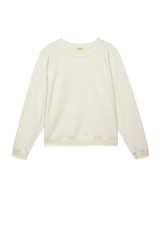 DONNI Creme Eco-Terry Crewneck - Creme