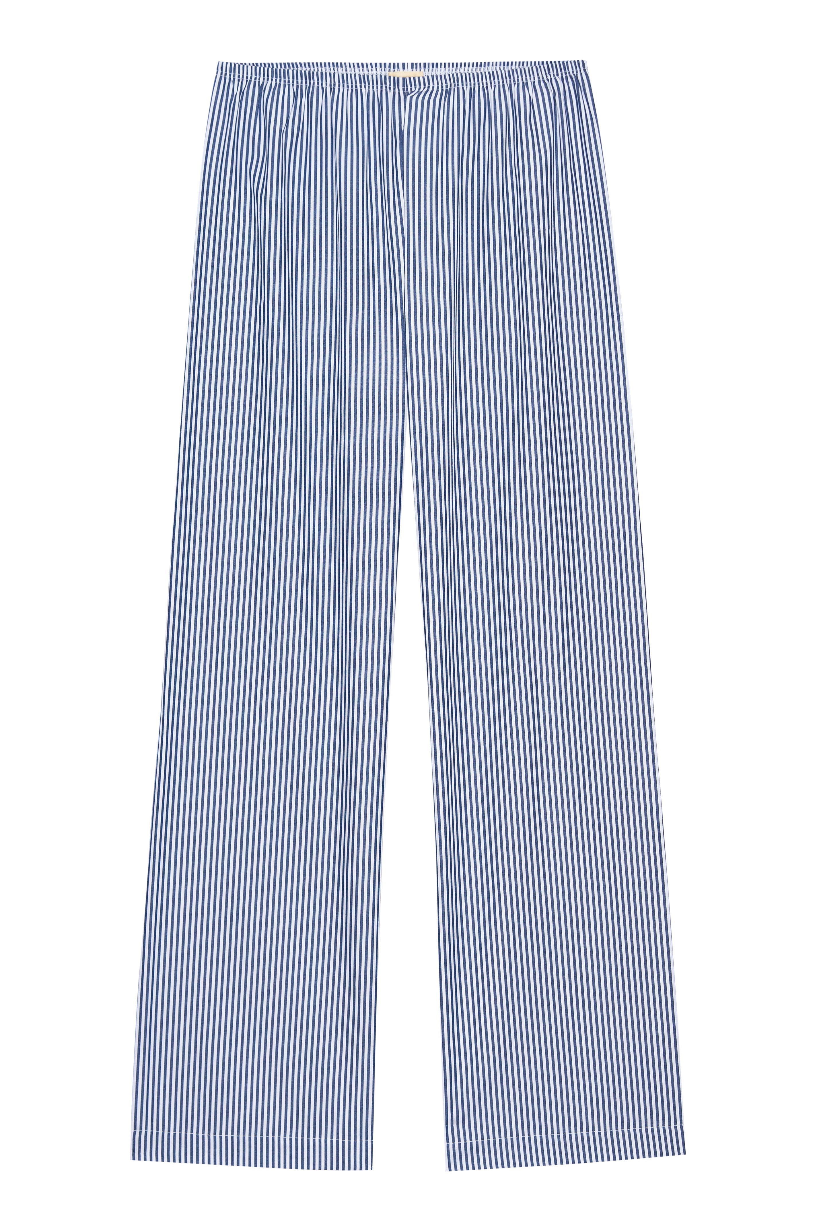 DONNI The Pop Simple Pant - Navy-Stripe