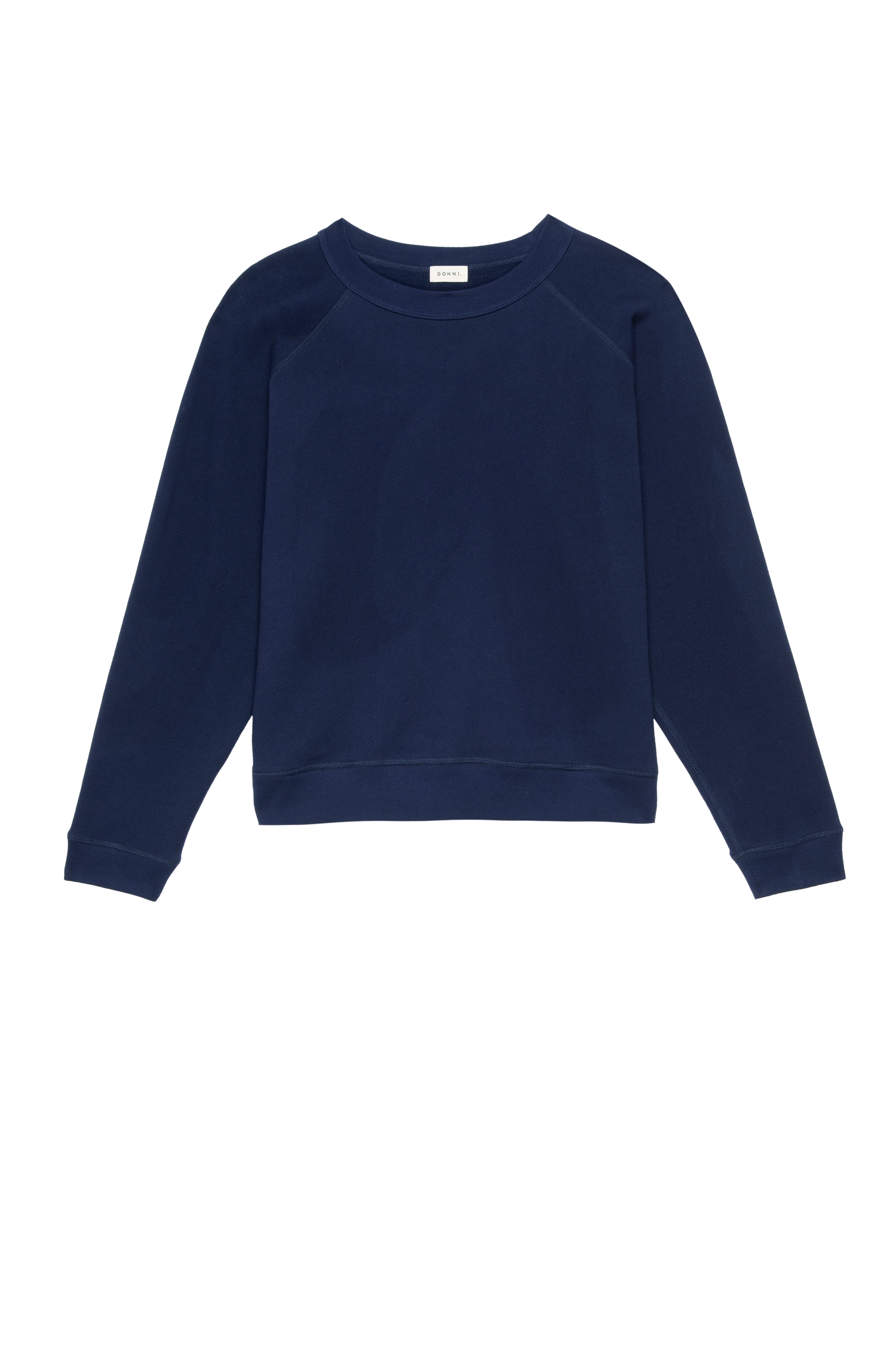 DONNI The Eco-Terry Crewneck - Navy
