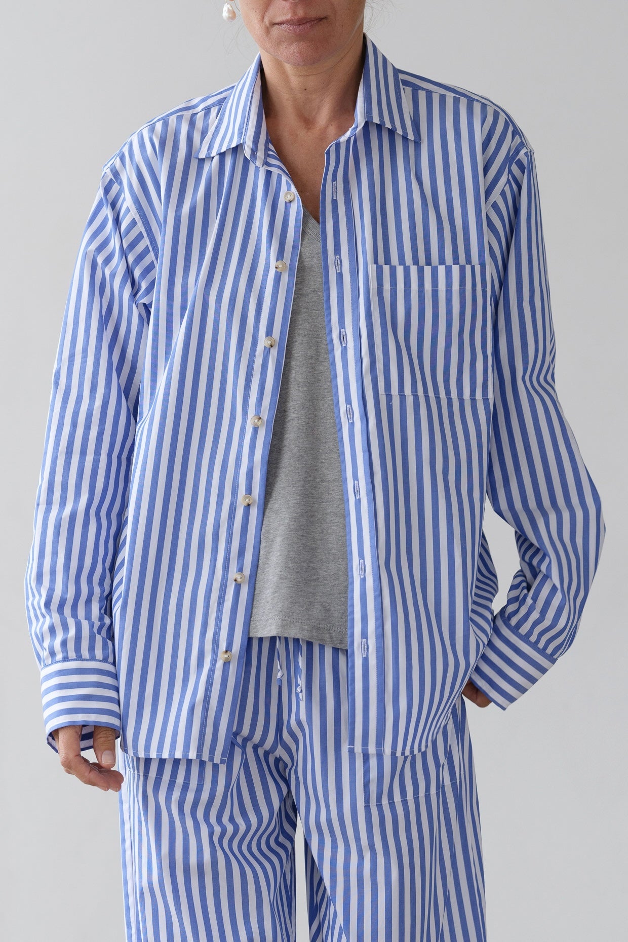 DONNI The Pop Shirt - Azure