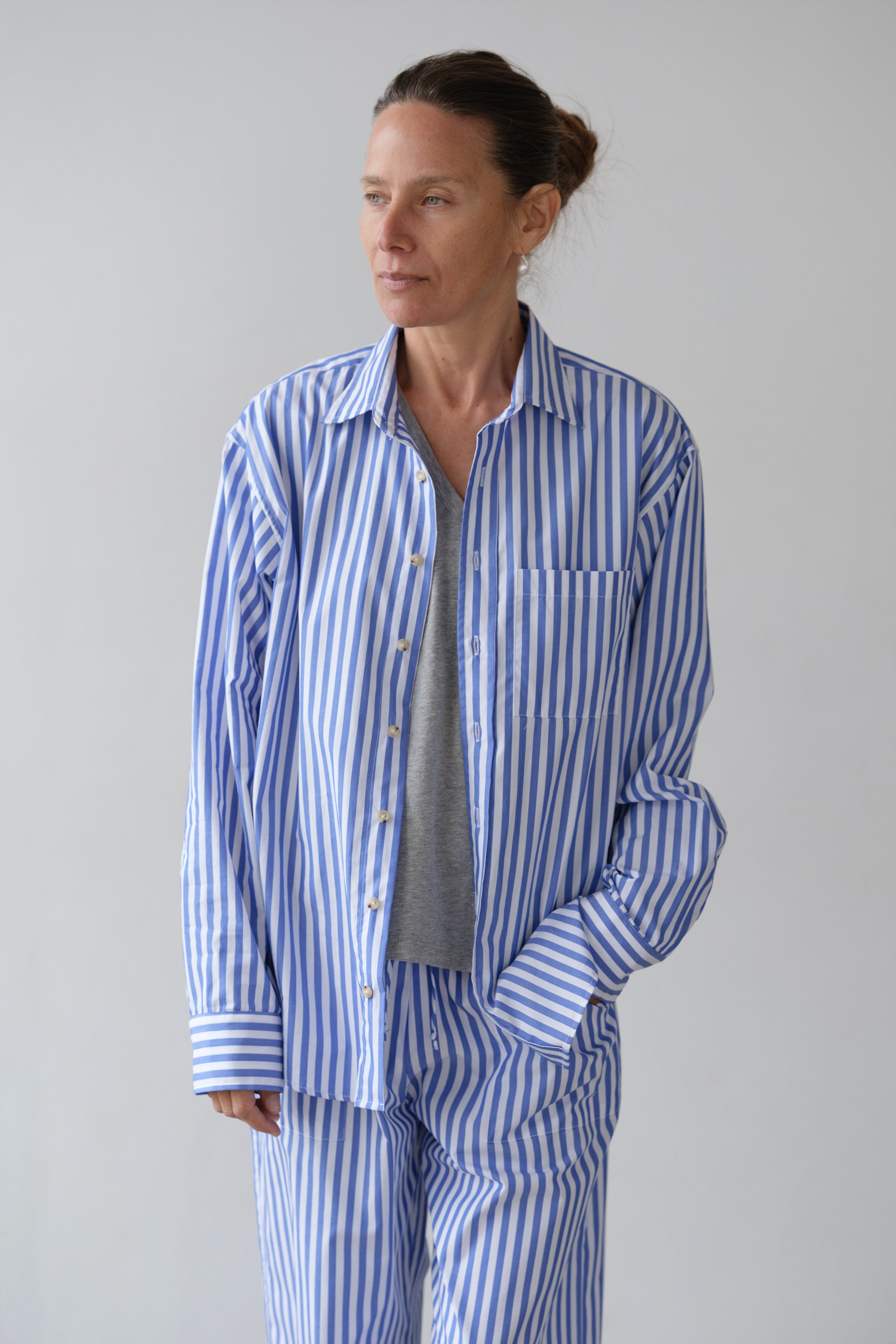 DONNI The Pop Shirt - Azure