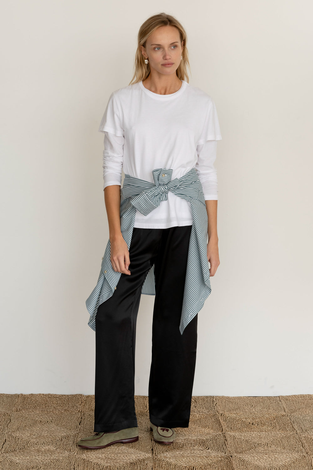 DONNI Powder Jersey Tee - Powder