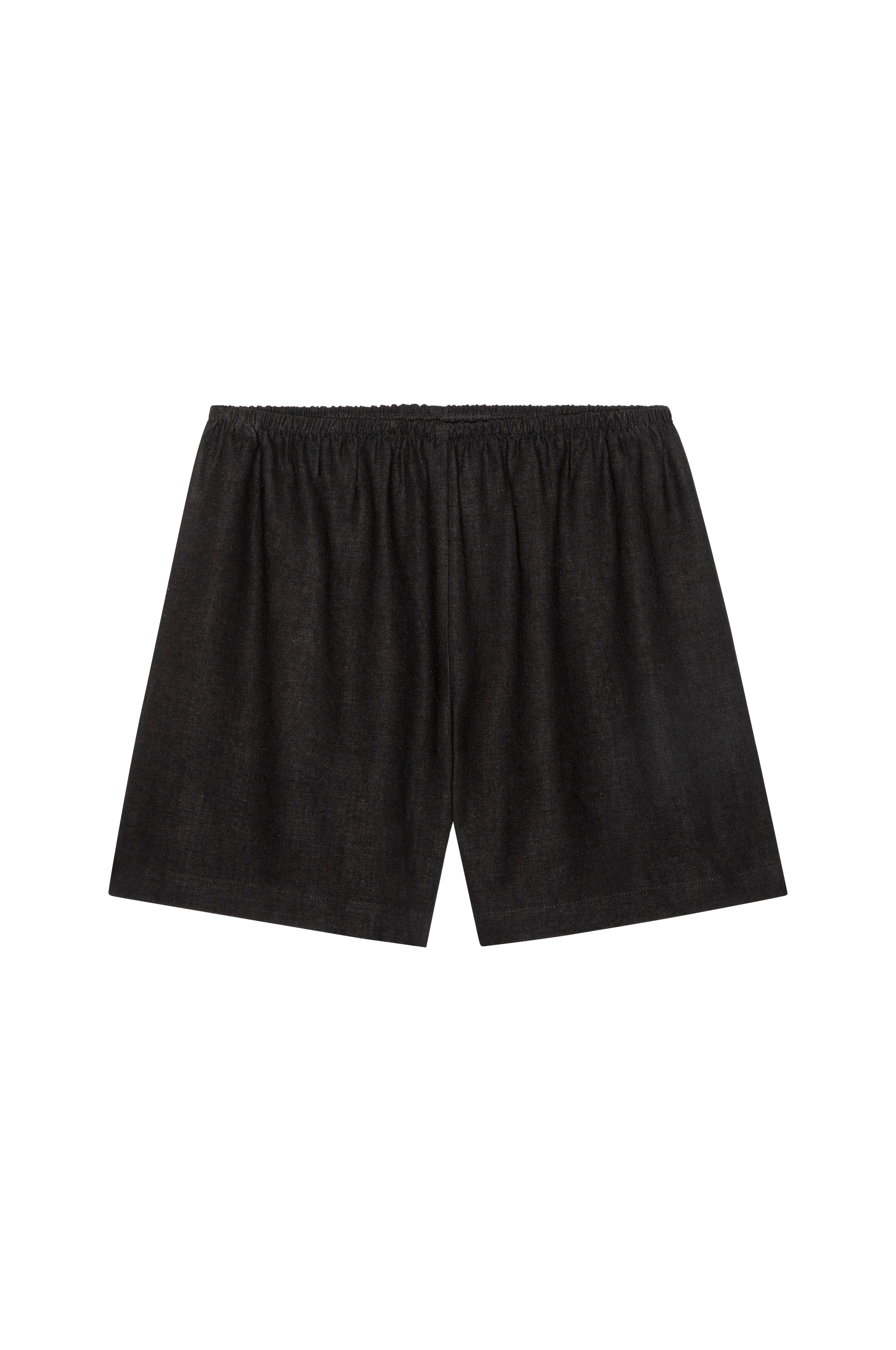 DONNI Jet Linen Short - Jet