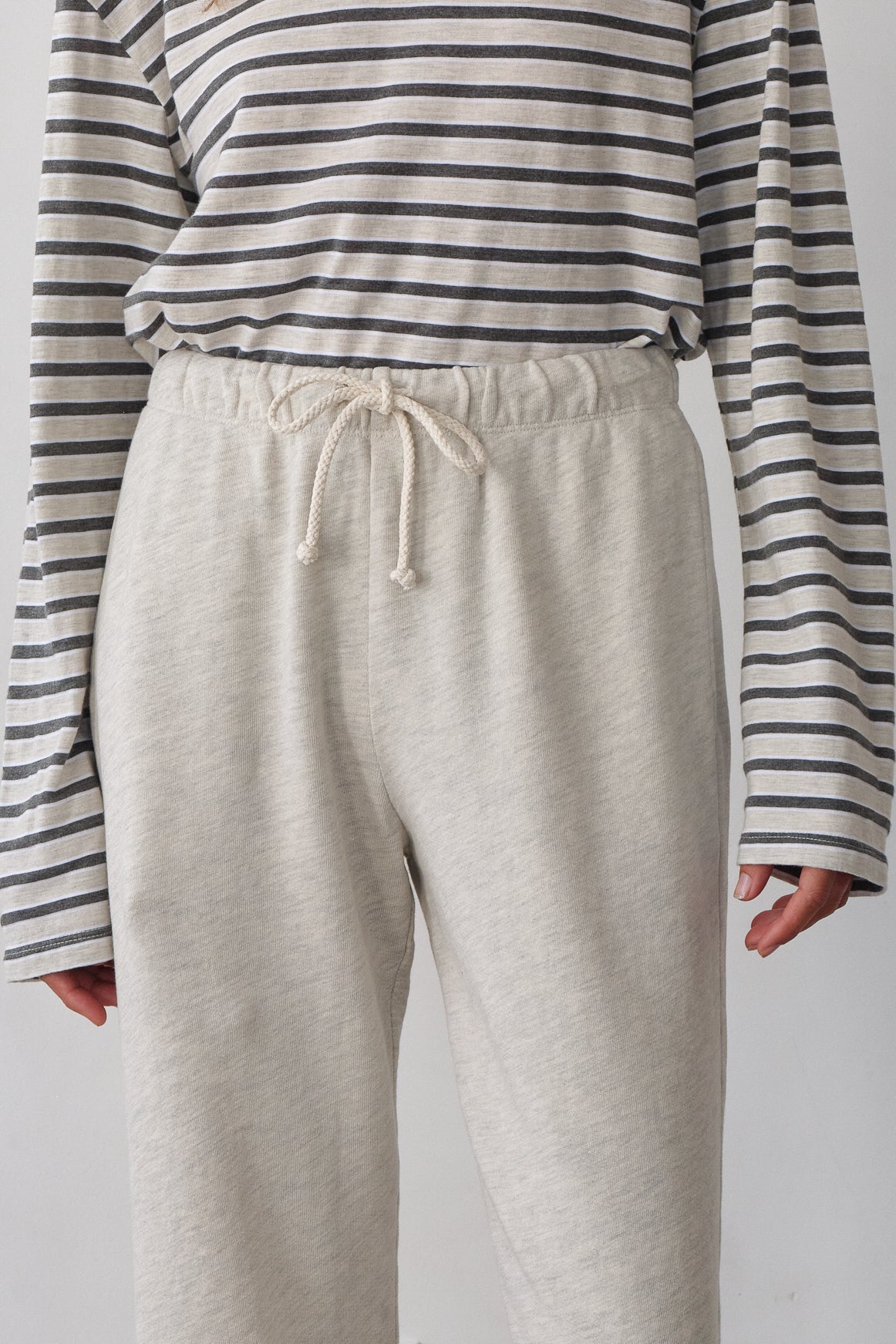 DONNI The Eco-Terry Sweatpants - Oatmeal