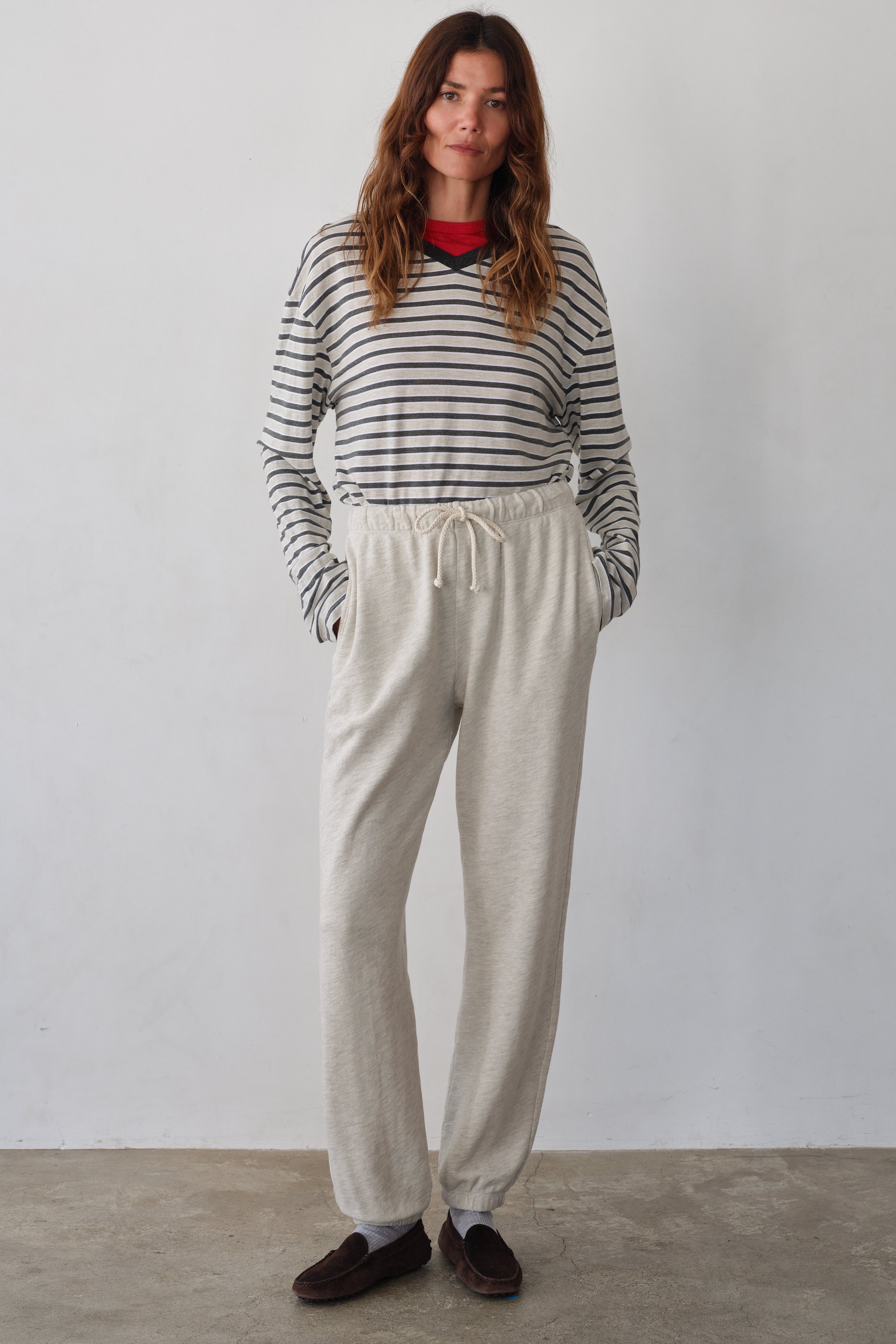 DONNI The Eco-Terry Sweatpants - Oatmeal