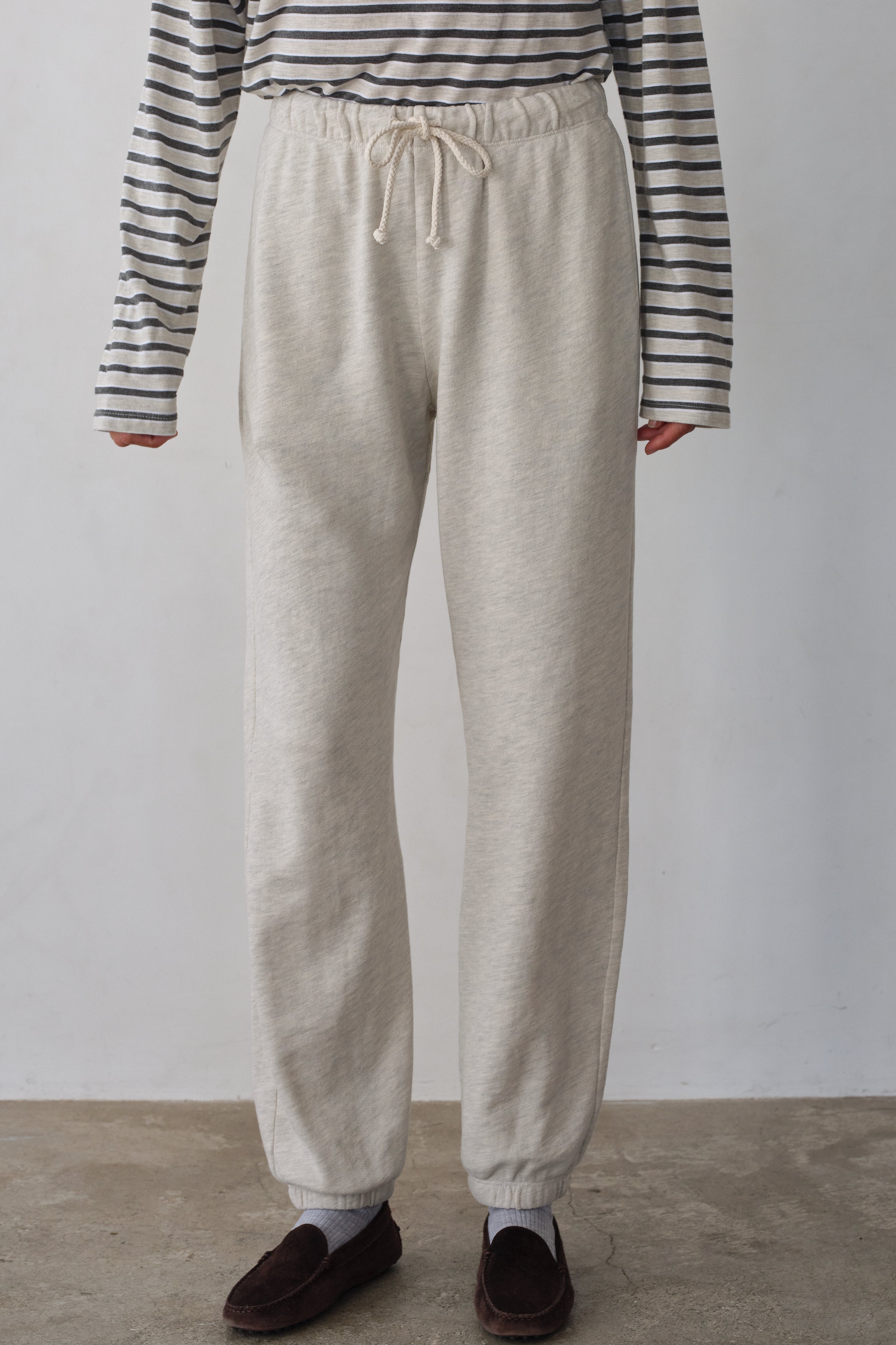 DONNI The Eco-Terry Sweatpants - Oatmeal