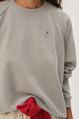 DONNI The Eco-Terry Crewneck Limited Edition - Heather Grey