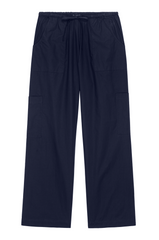 DONNI The Pop Drawstring Cargo Pant - Navy