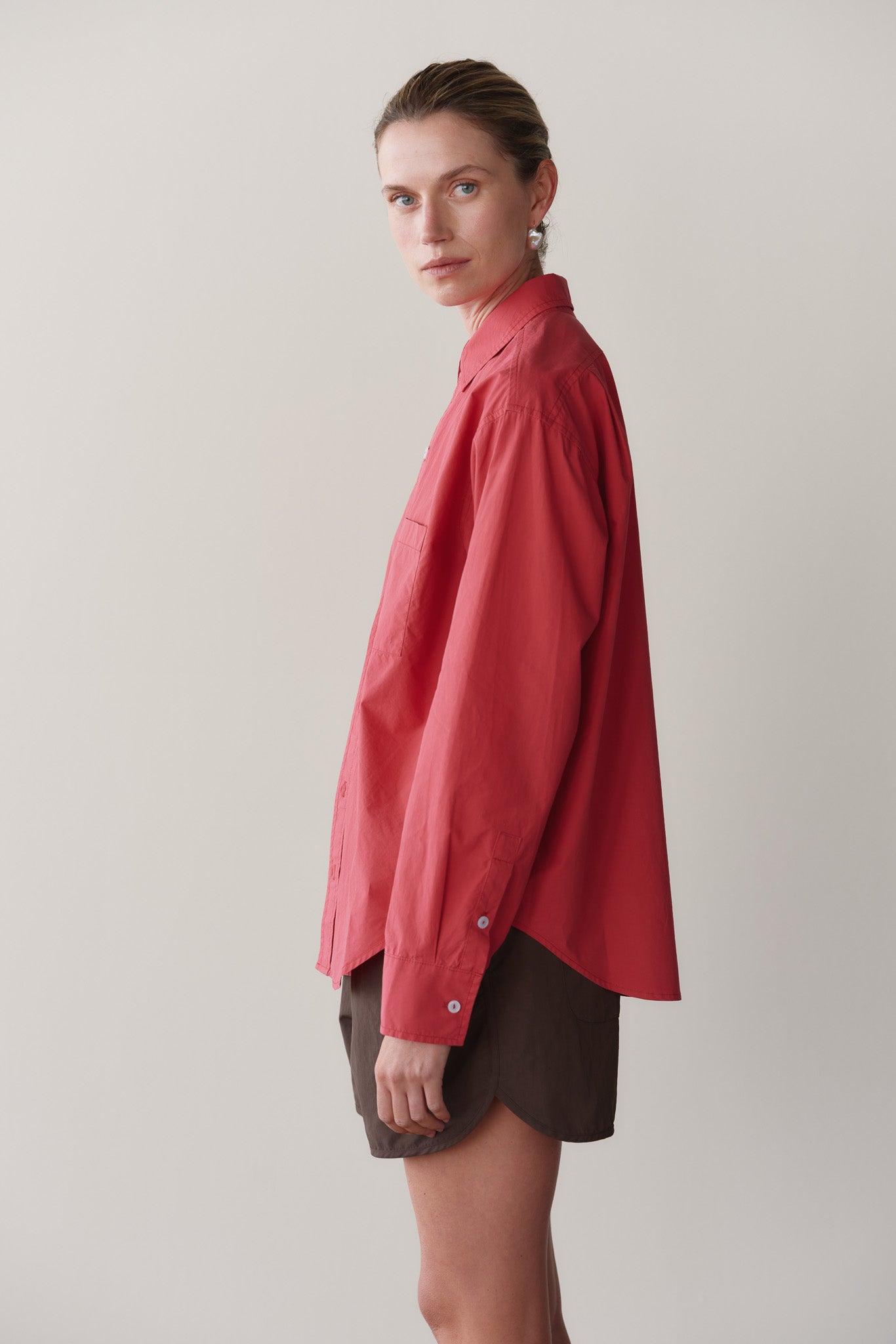 DONNI The Pop Shirt - Raspberry