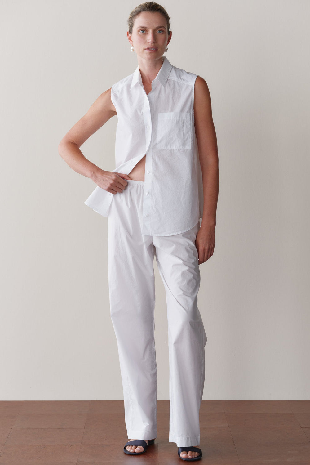 DONNI Powder Pop Simple Pant - Powder