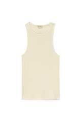 DONNI Creme Rib Tank - Creme