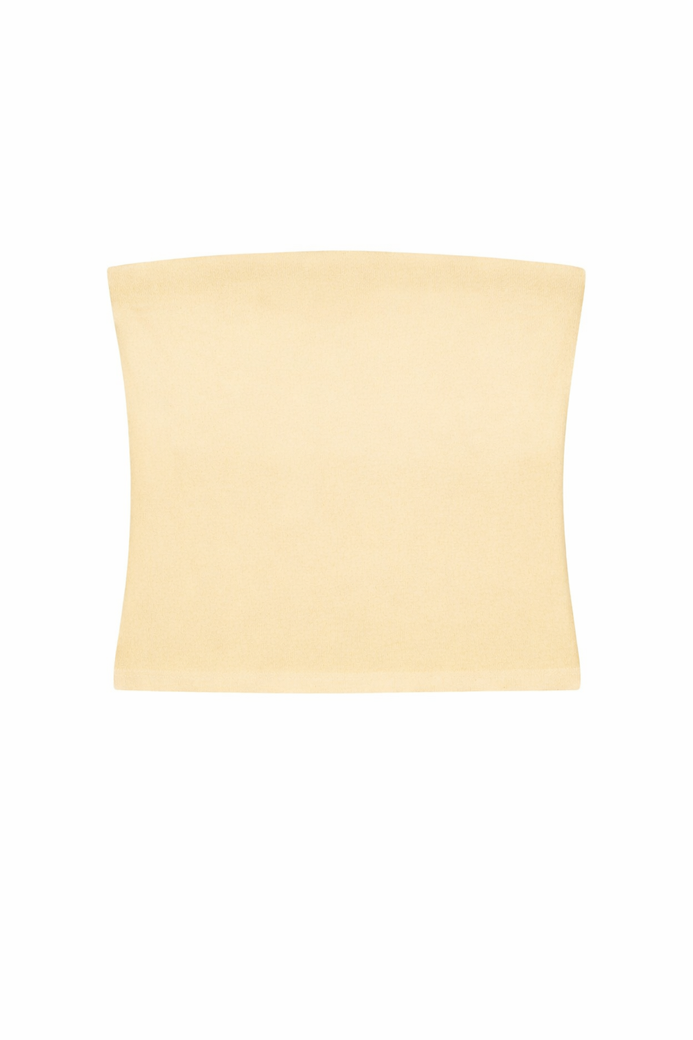 DONNI The Baby Rib Tube Top - Butter