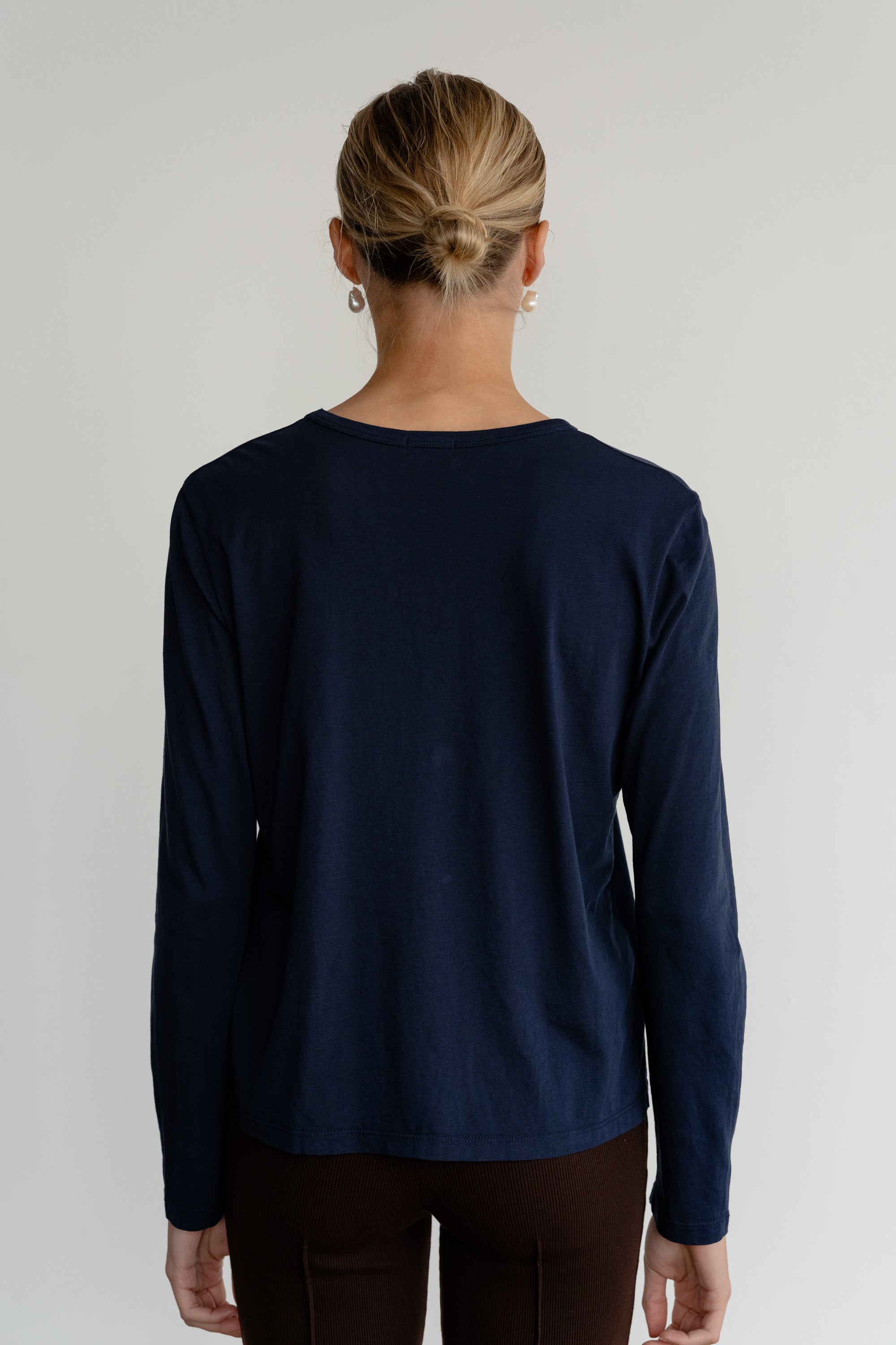DONNI The Jersey Long Sleeve - Navy