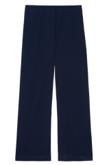 DONNI The Jersey Simple Crop Pant - Navy