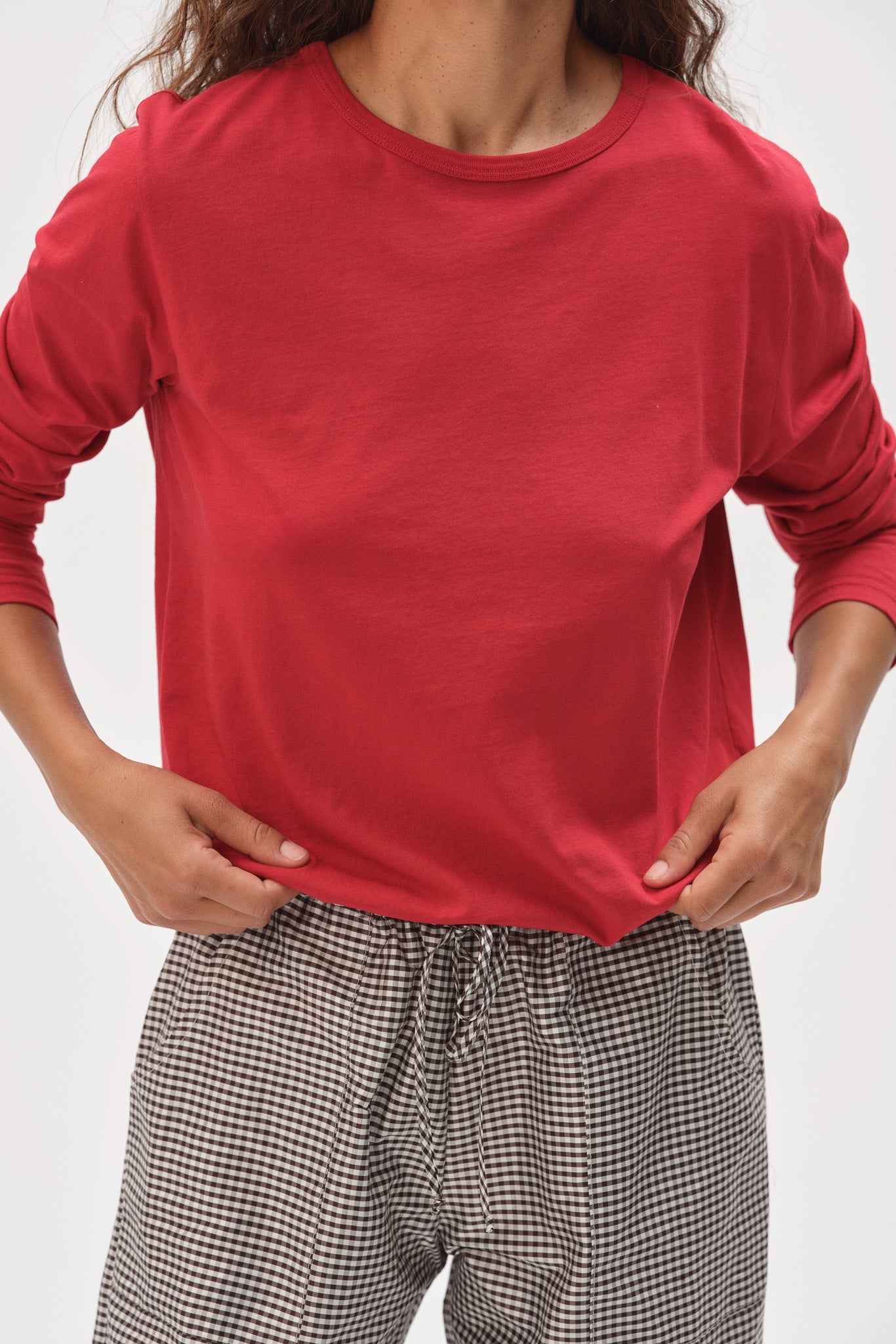 DONNI The Jersey Long Sleeve - Bell Pepper