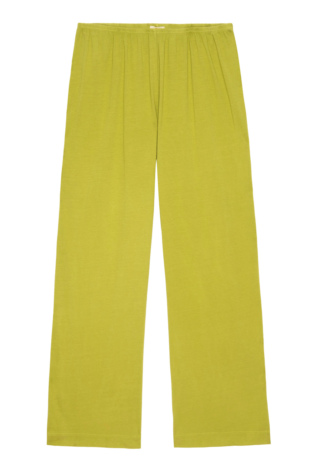 DONNI The Jersey Simple Crop Pant - Pistachio