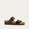 Black Madras Leather
