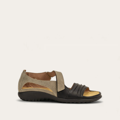 Speckled Beige/Soft Black Lthr,35