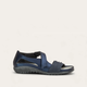 Navy Velvet Nubuck/Polar Sea Lthr