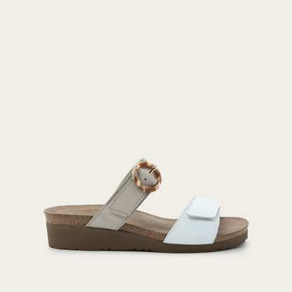 White Leather / Soft Ivory Leather,35
