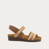 Latte Brown Leather / Latte / Ivory Raffia