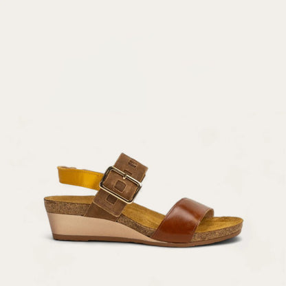Maple Brown Lthr/Antique Brown Suede/Marigold Lthr,35