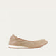 Taupe Woven Suede Combo
