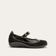 Shiny Black Lthr/Black Patent Lthr/Black Madras Lthr
