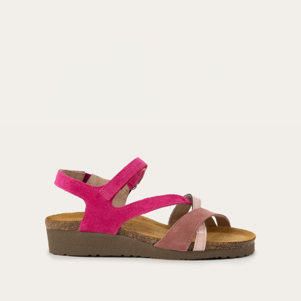 Fuchsia Suede / Rose Suede / Porcelain Patent Leather,35