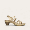 Radiant Gold Lthr/Gold W/ Gold Rivets