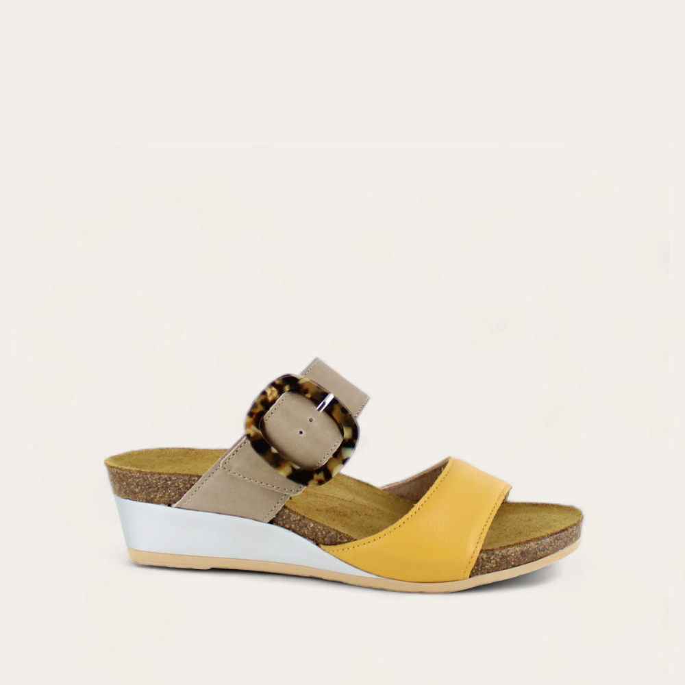 Marigold Lthr/Khaki Beige Lthr,35