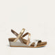 Soft Silver/Pearl White/Soft Rose Gold/Radiant Gold/Silver Threads Lthr