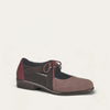 Shiitake/Black Velvet/Violet Nubuck