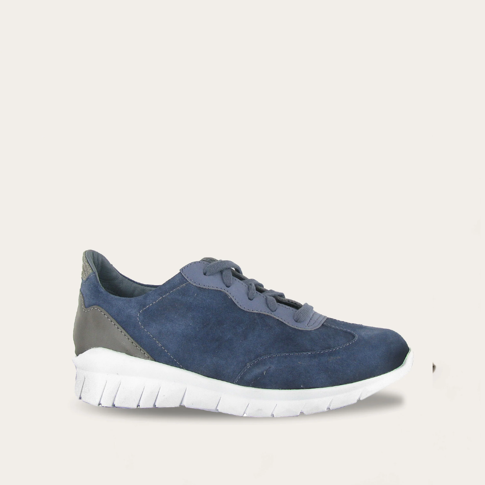 Midnight Blue Suede/Foggy Gray Lthr/Speckled Beige Lthr/Foggy Gray Lthr,35