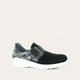 Black Velvet Nubuck/Metallic Onyx Lthr/Black Luster Lthr